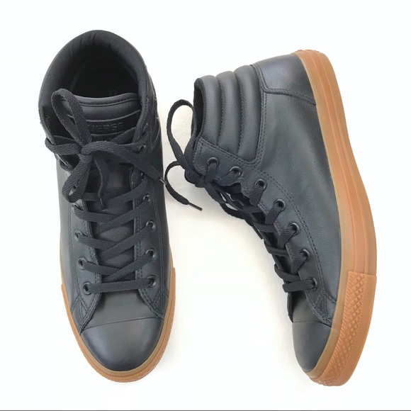 Converse CT Fresh Hi BlackBlackGum NWT Converse CT Fresh Hi BlackBlackGum NWT
